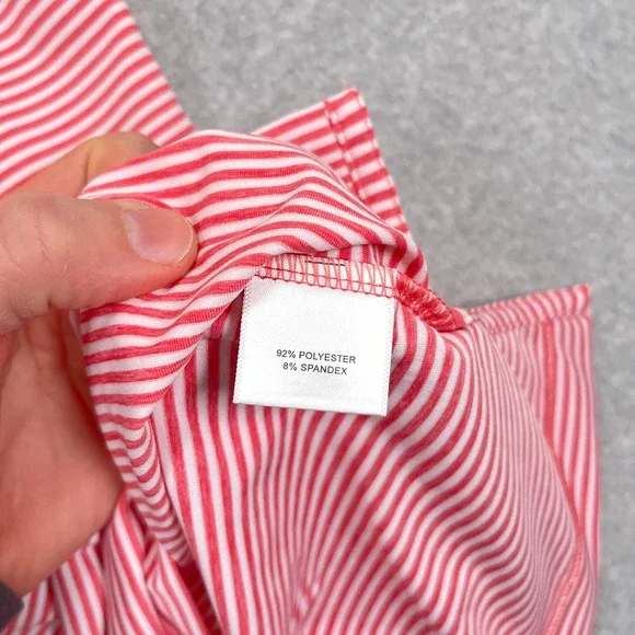 NEW Peter Millar Polo Shirt Large Striped Crown Sport County Louth Golf Ireland - Picture 11 of 12